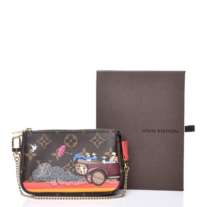 Louis Vuitton Monogram 2015 Christmas Animation Mini Pochette Accessories 8 of 8