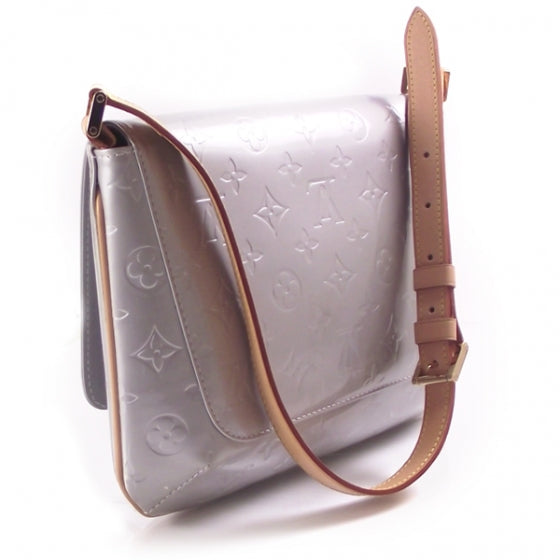 Louis Vuitton Vernis Thompson Street Silver 3 of 9