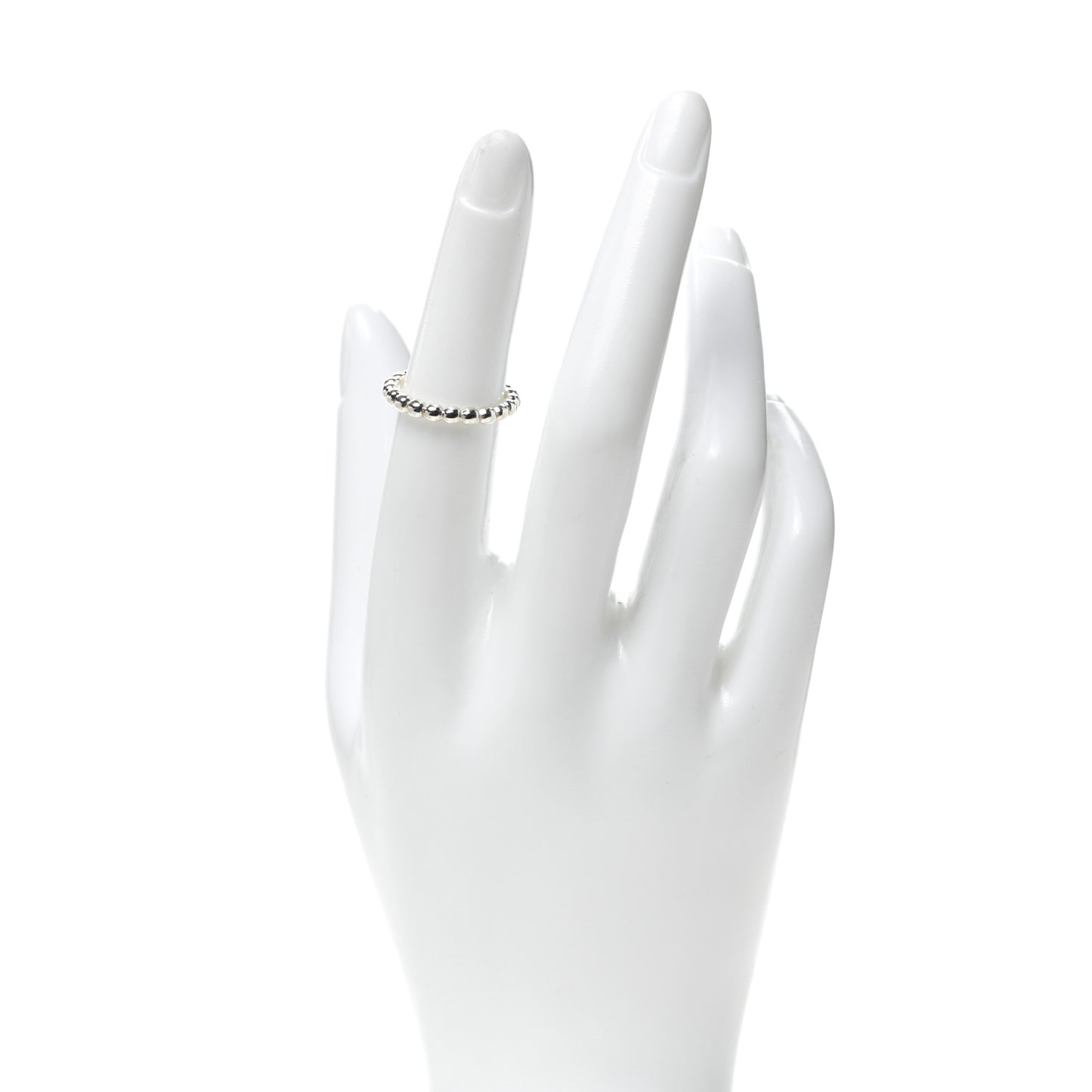 Sterling Silver Ball Ring 50 5.5