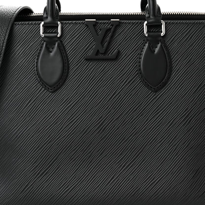 Louis Vuitton Epi Grenelle Tote MM Black 7 of 9