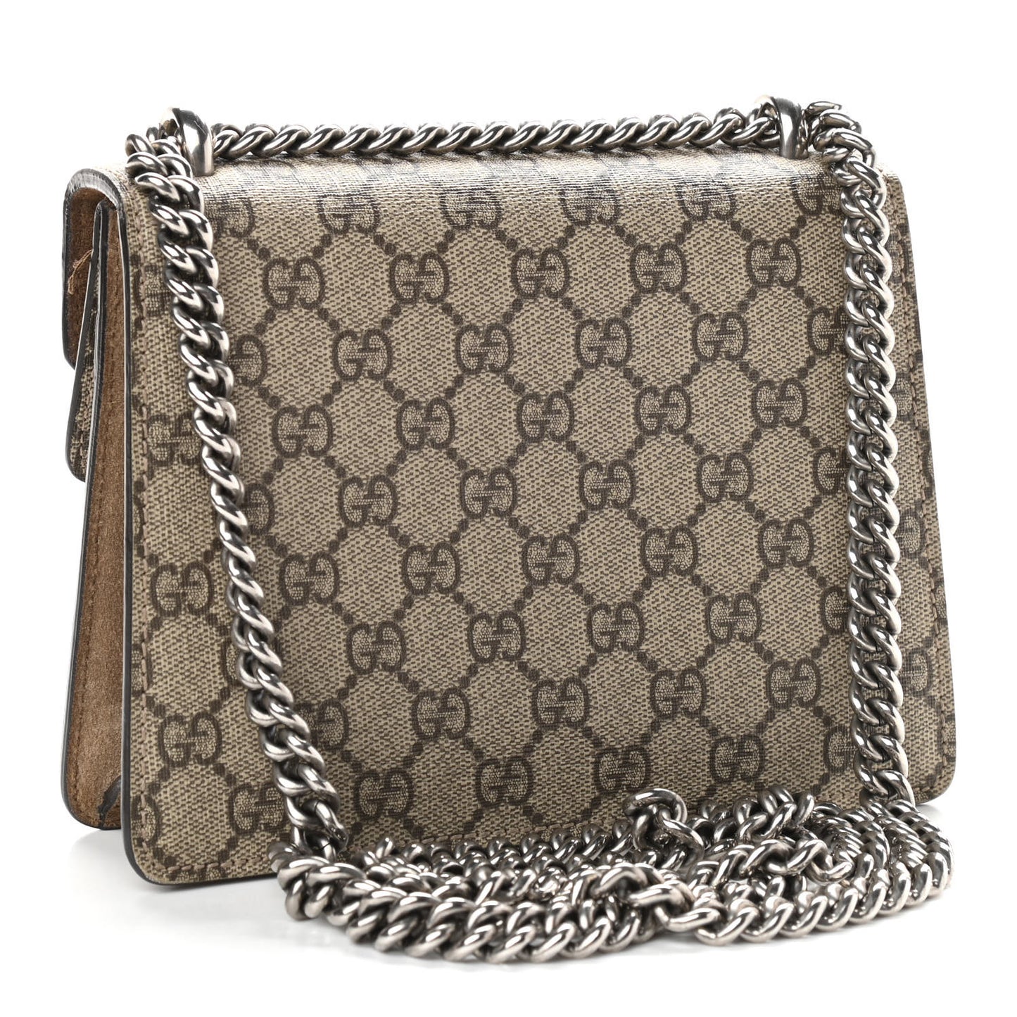 GG Supreme Monogram Mini Dionysus Shoulder Bag Taupe