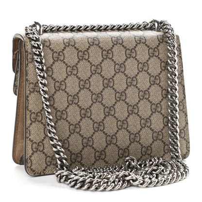 Gucci GG Supreme Monogram Mini Dionysus Shoulder Bag Taupe 3 of 12