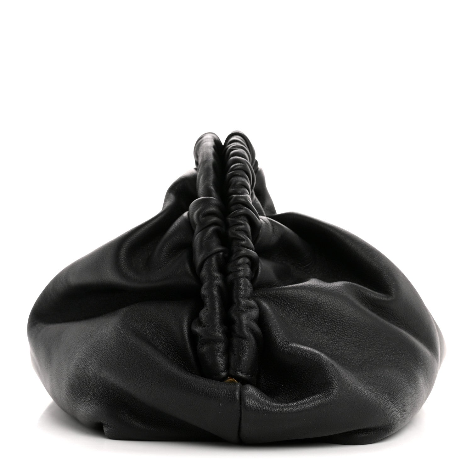 Mansur Gavriel Lambskin Cloud Clutch Black Flamma 9 of 9