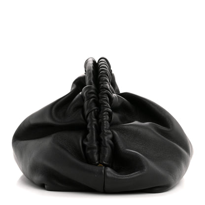 Mansur Gavriel Lambskin Cloud Clutch Black Flamma 9 of 9