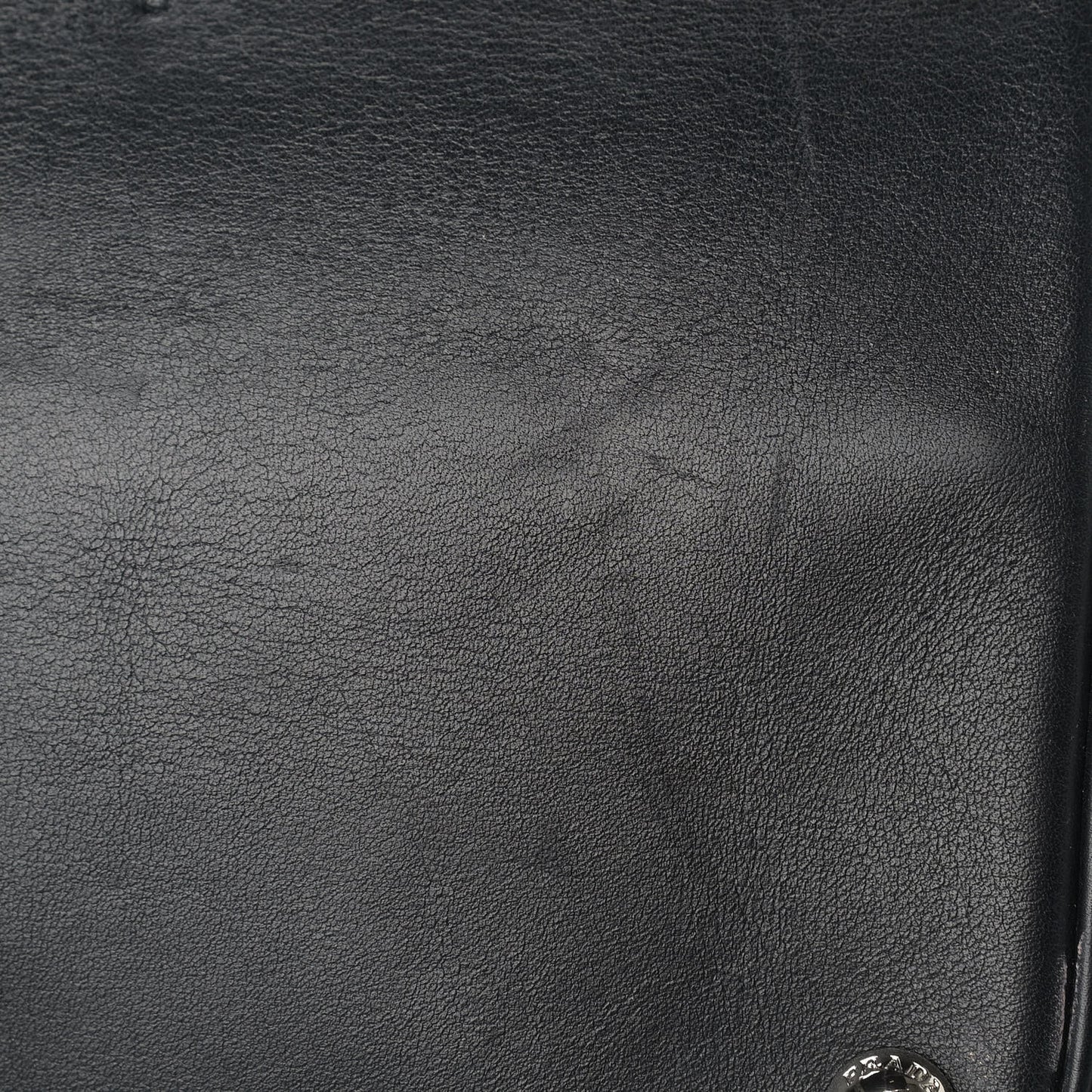 City Calfskin Large Double Bag Black