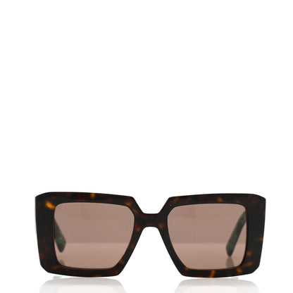 Prada Acetate Symbole Sunglasses SPR 23Y Red Tortoise 2 of 7