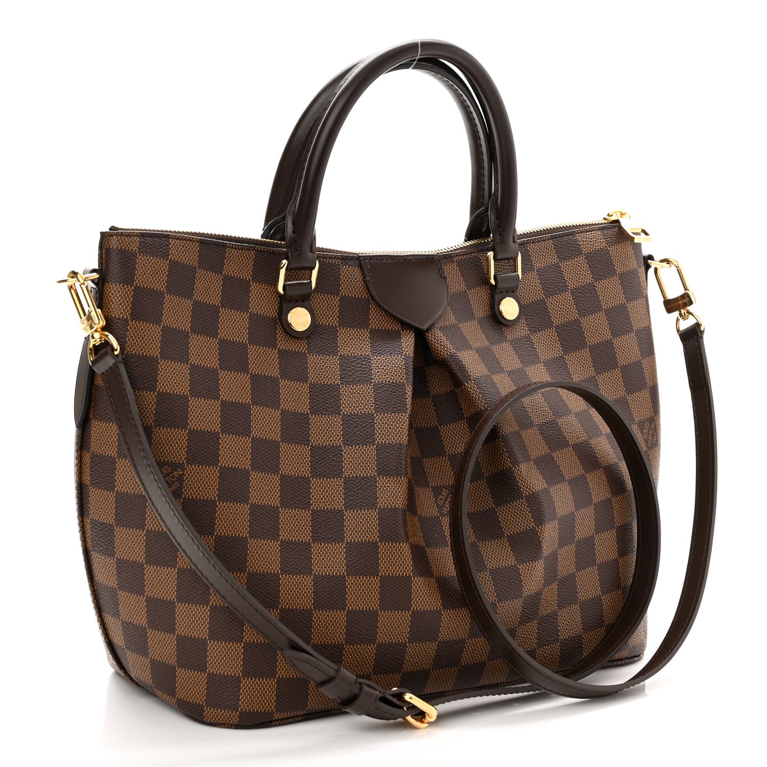 Louis Vuitton Damier Ebene Siena MM 3 of 10