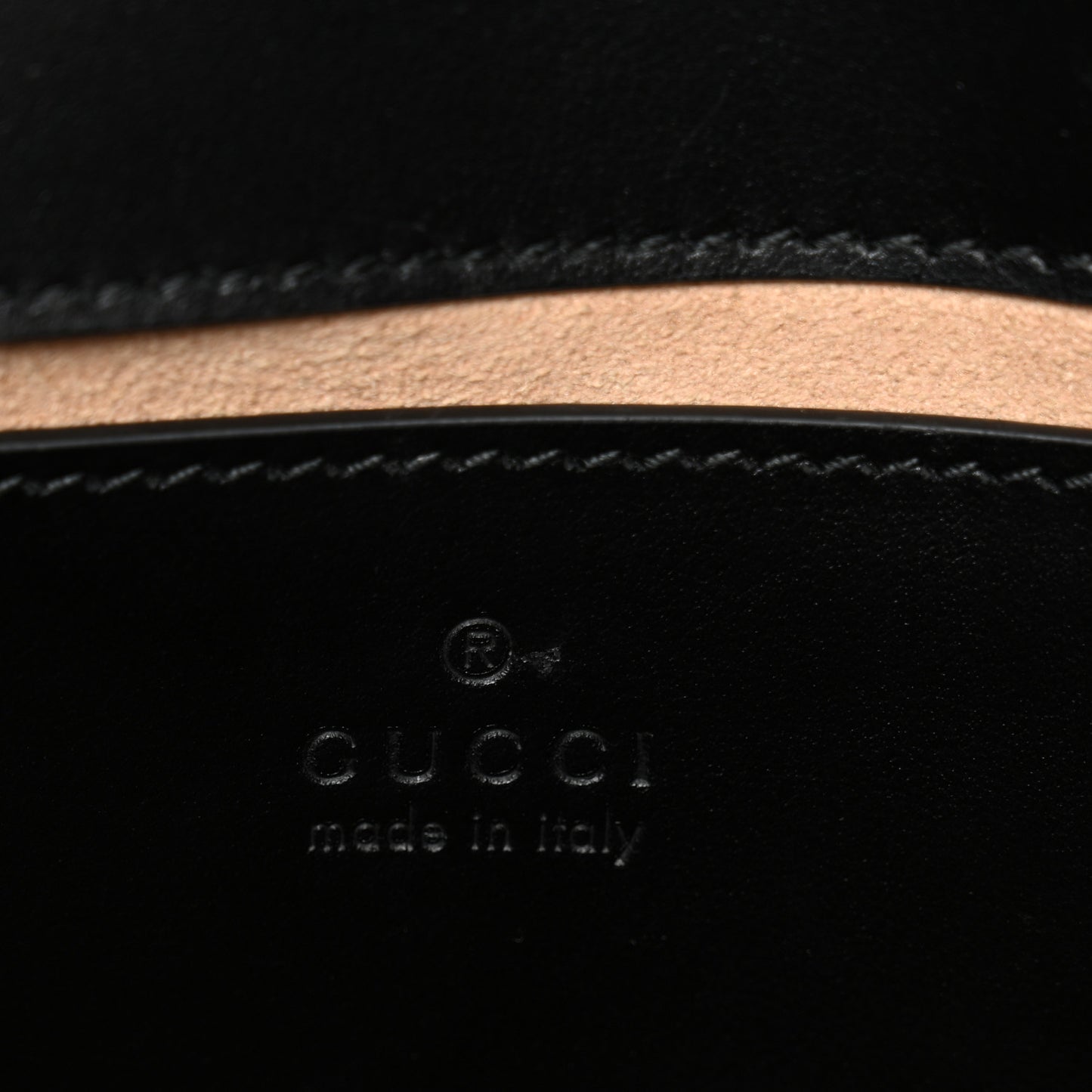 Calfskin Matelasse Mini GG Marmont Shoulder Bag Black