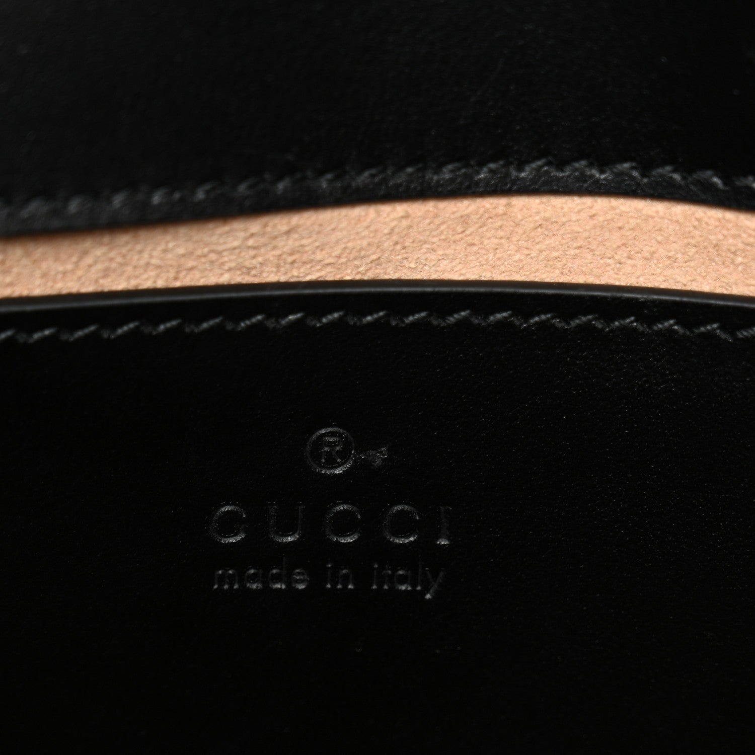 Gucci Calfskin Matelasse Mini GG Marmont Shoulder Bag Black 6 of 13