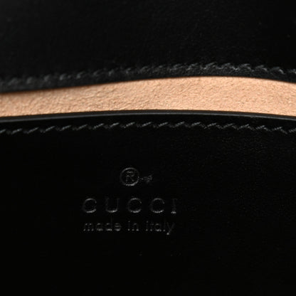 Gucci Calfskin Matelasse Mini GG Marmont Shoulder Bag Black 6 of 13