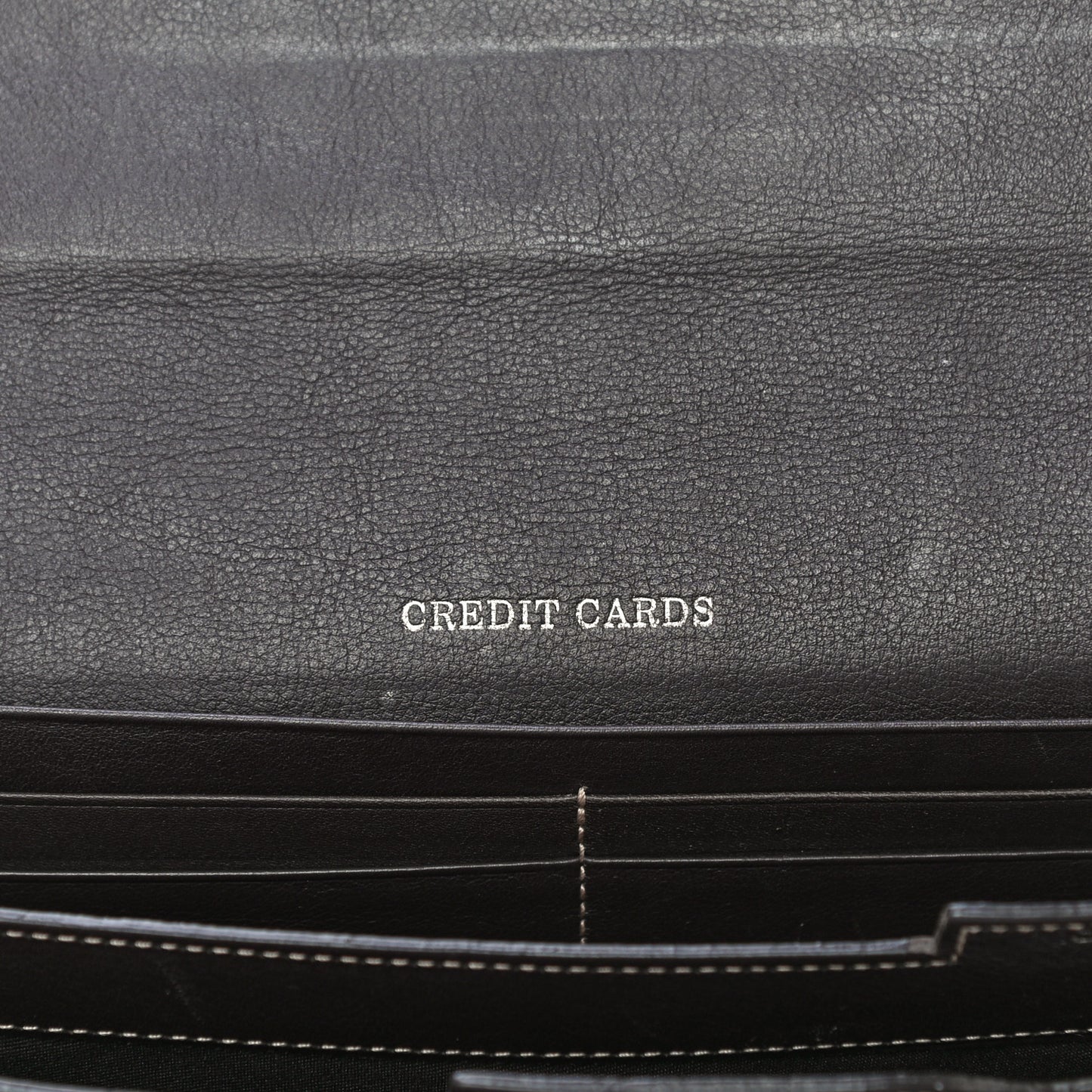 GG Supreme Monogram Travel Organizer Flap Wallet Brown
