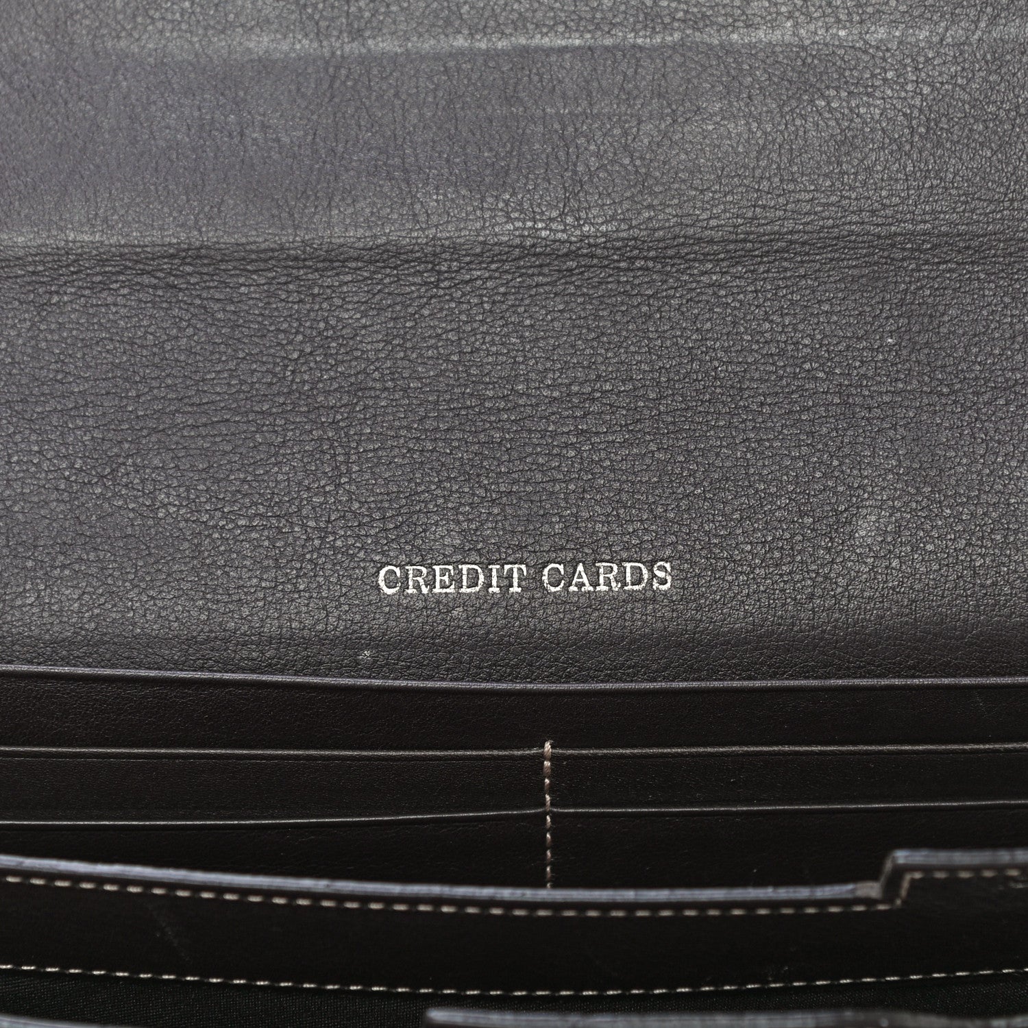 Gucci GG Supreme Monogram Travel Organizer Flap Wallet Brown 9 of 13