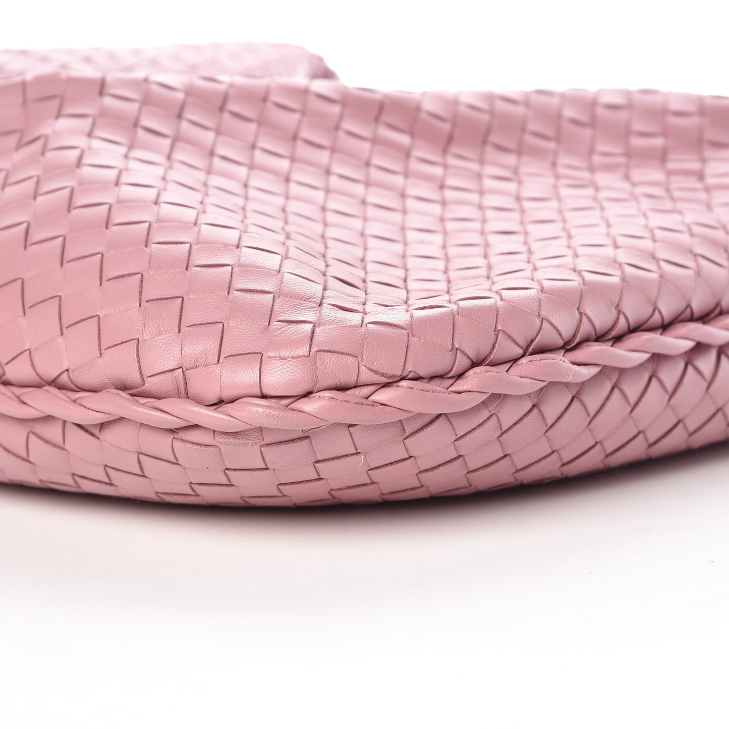 Nappa Intrecciato Large Veneta Hobo Glicine