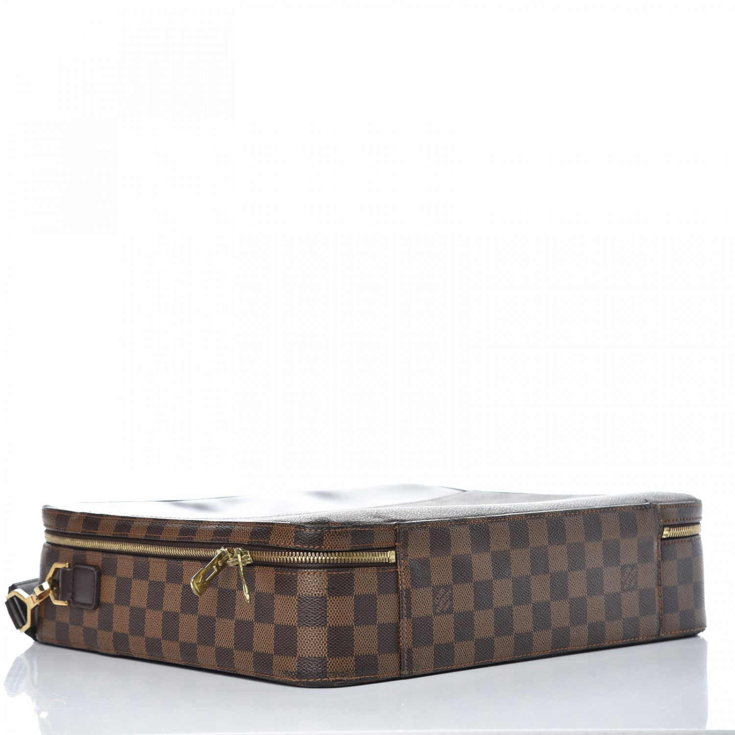 Louis Vuitton Damier Ebene Porte Ordinateur Sabana Computer Case 4 of 14
