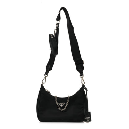 Prada Nylon Re-Edition 2005 Shoulder Bag Black 1 of 15