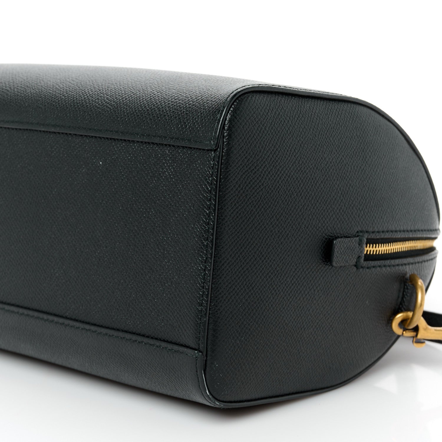Balenciaga Grained Calfskin Medium Ville Bowling Bag Black 10 of 10