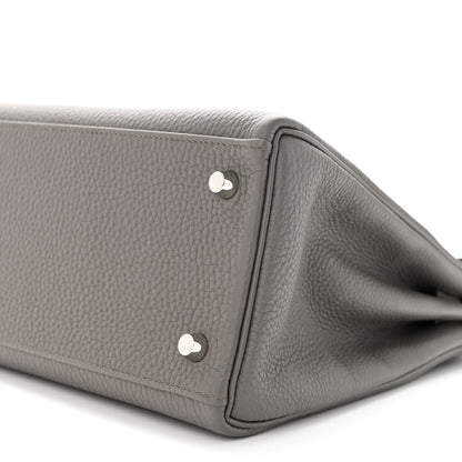 Hermes Togo Kelly Retourne 28 Etain 10 of 11