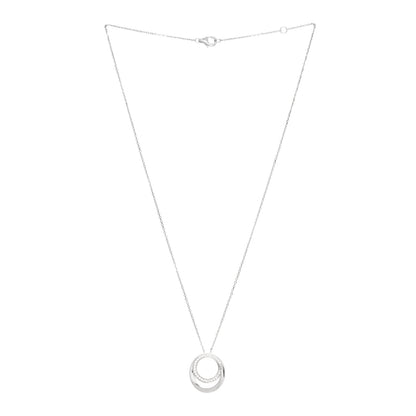 Cartier 18K White Gold Diamond Etincelle De Cartier Pendant Necklace 2 of 4