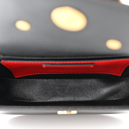 Valentino Garavani Calfskin Small Supervee Crossbody Bag Black 5 of 10