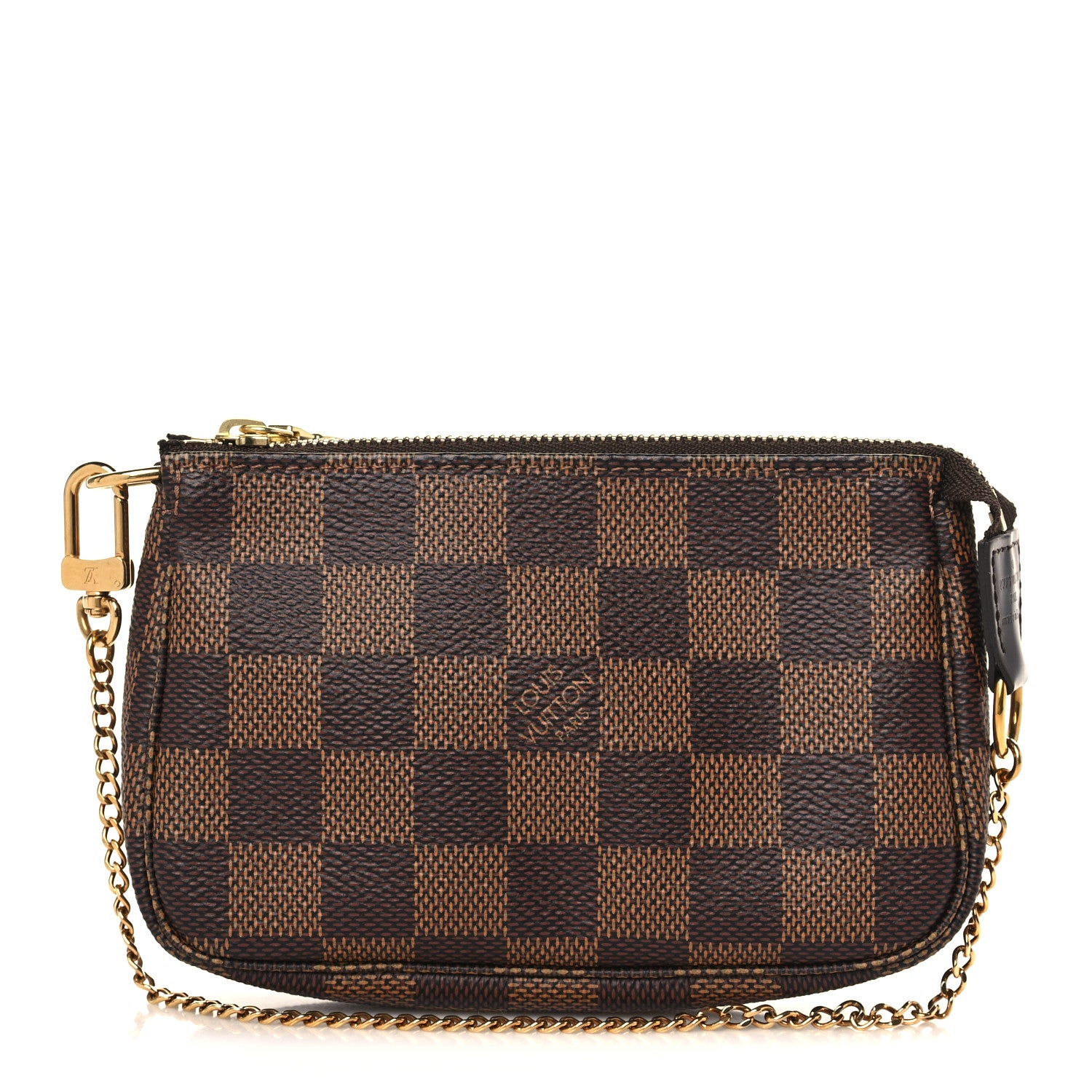 Louis Vuitton Damier Ebene Mini Pochette Accessories 1 of 9