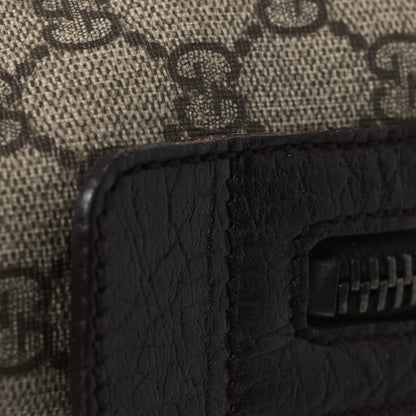 Gucci GG Plus Monogram Web Briefcase Dark Brown 11 of 13