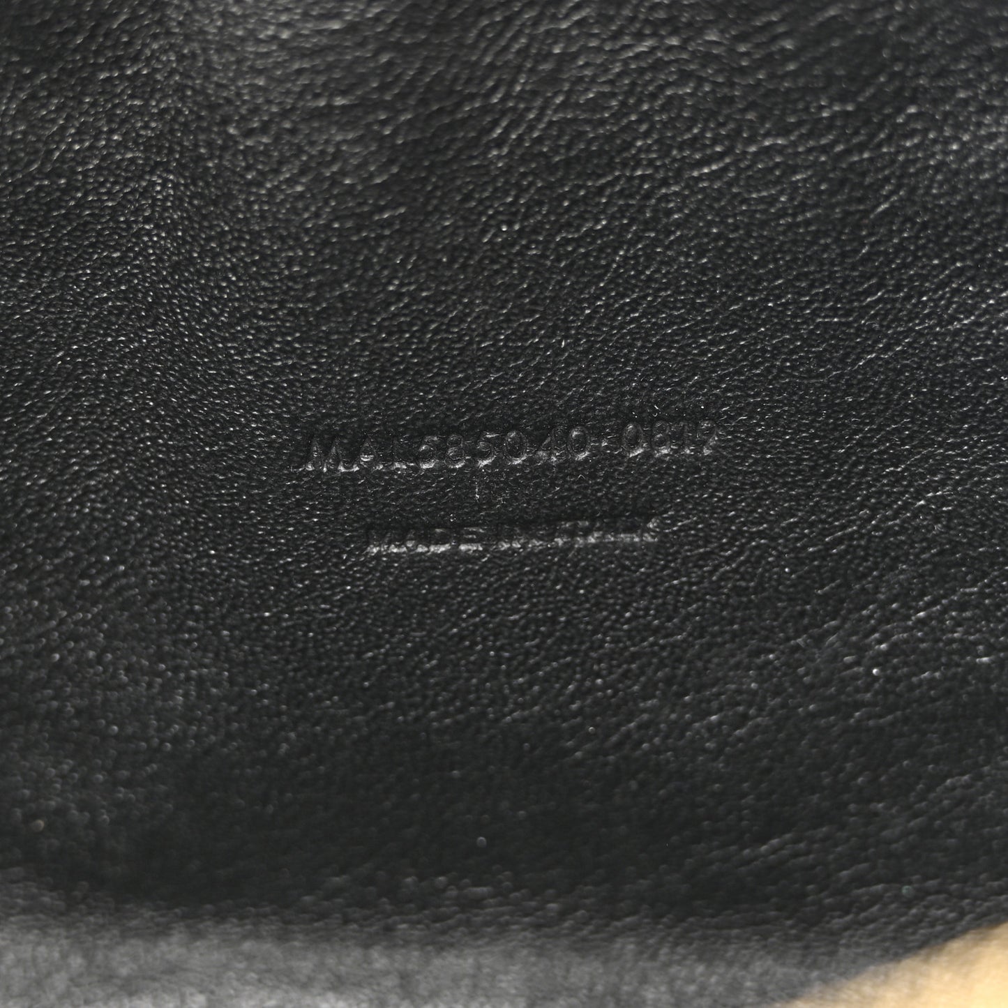 Grain De Poudre Matelasse Monogram Mini Lou Camera Bag Black