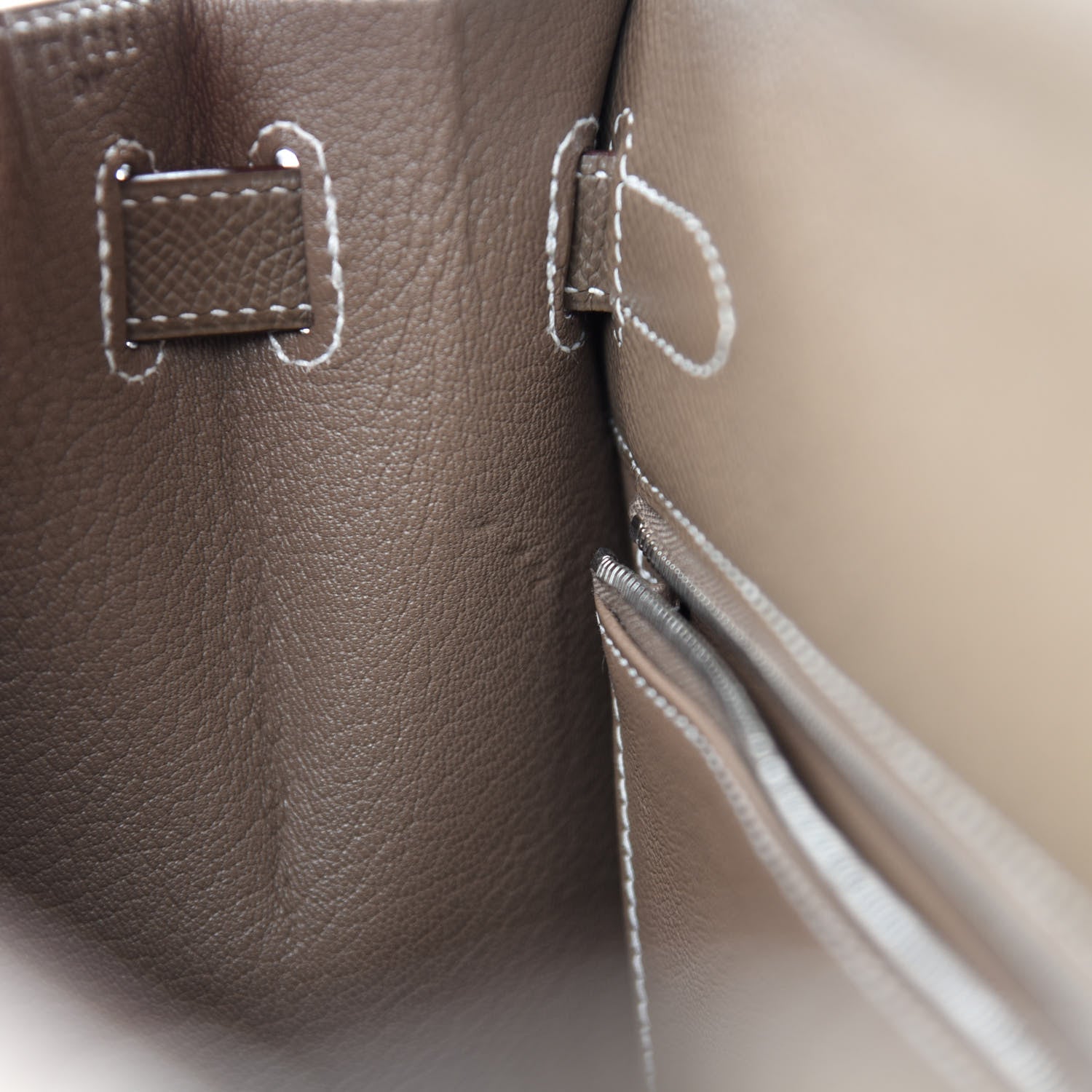 Hermes Epsom Kelly Sellier 32 Etoupe 8 of 12