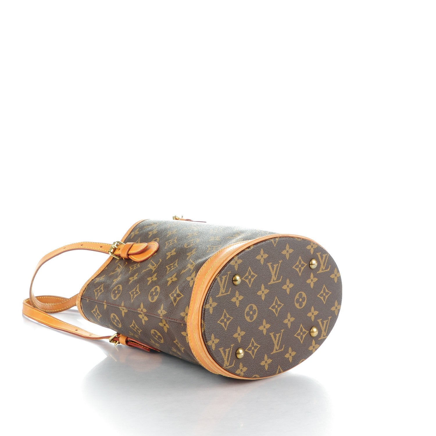 Louis Vuitton Monogram Petit Bucket 23 5 of 12