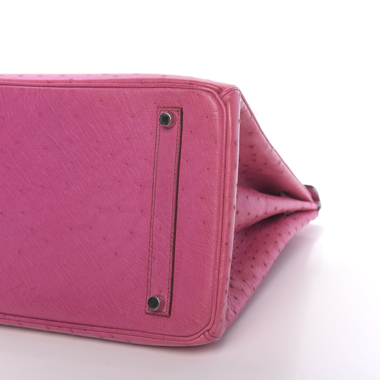 Ostrich Birkin 35 Fuchsia