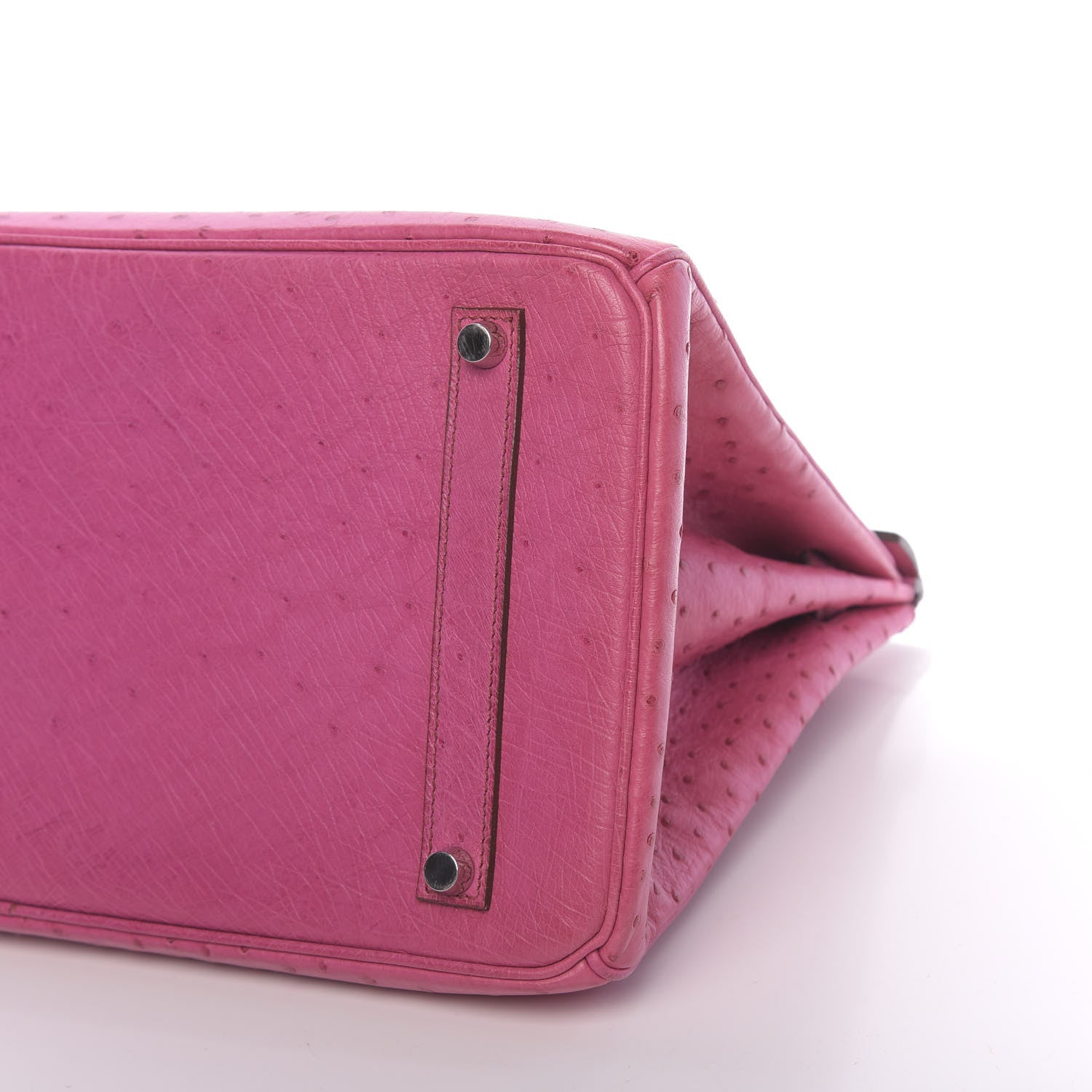 Hermes Ostrich Birkin 35 Fuchsia 36 of 36