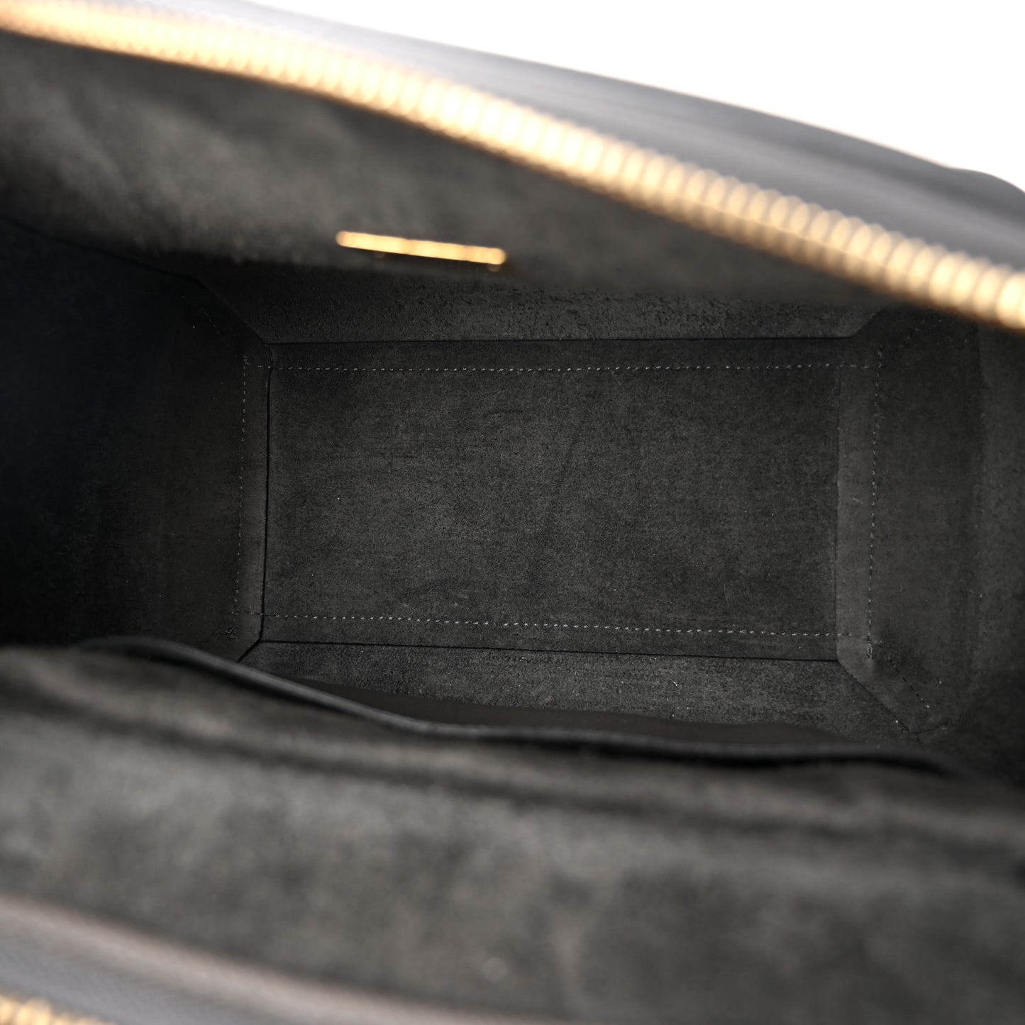 Grained Calfskin Micro Belt Bag Grey