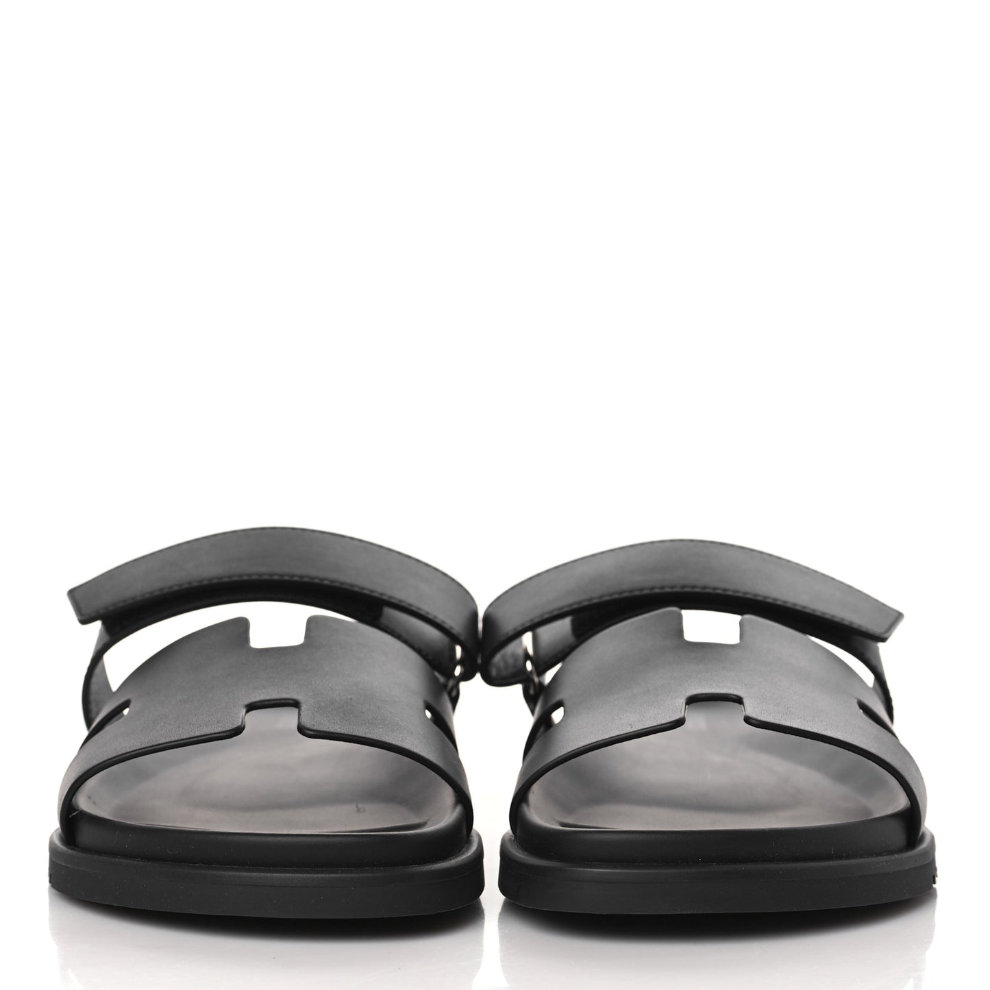 Calfskin Mens Chypre Sandals 42.5 Black