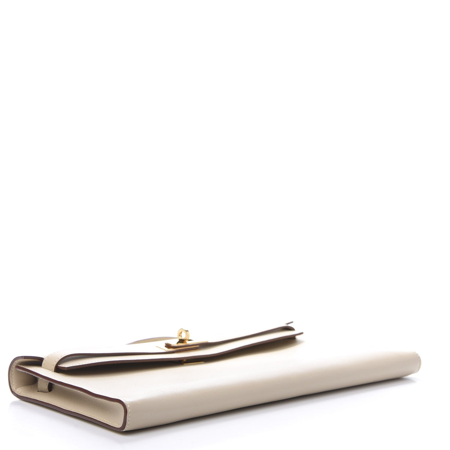Hermes Swift Kelly Longue Clutch Pochette Parchemin 4 of 8