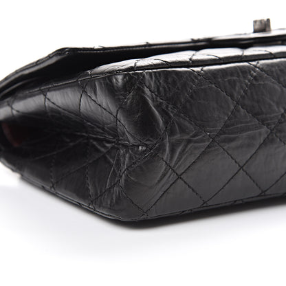 Chanel Aged Calfskin Quilted 2.55 Reissue 226 Flap Black 8 of 13