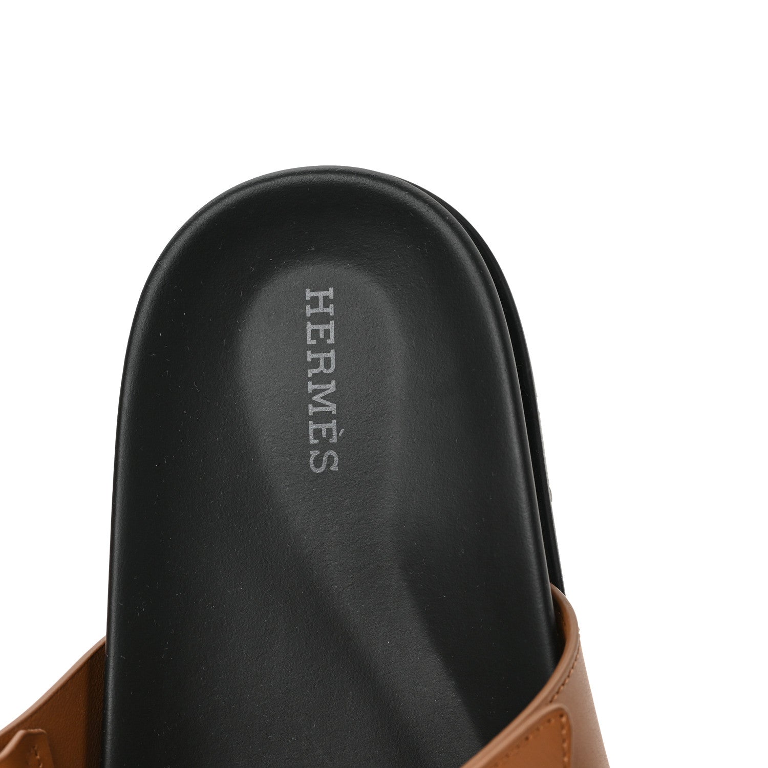Hermes Calfskin Womens Chypre Sandals 40 Gold 7 of 9