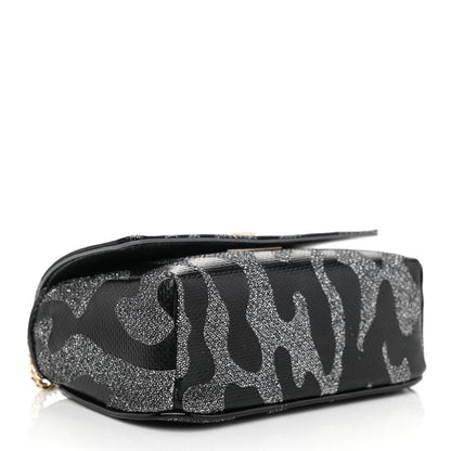Jimmy Choo Glitter Mini Ruby Chain Crossbody Anthracite 4 of 8