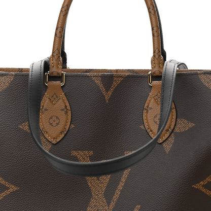 Louis Vuitton Reverse Monogram Giant Onthego MM 7 of 9