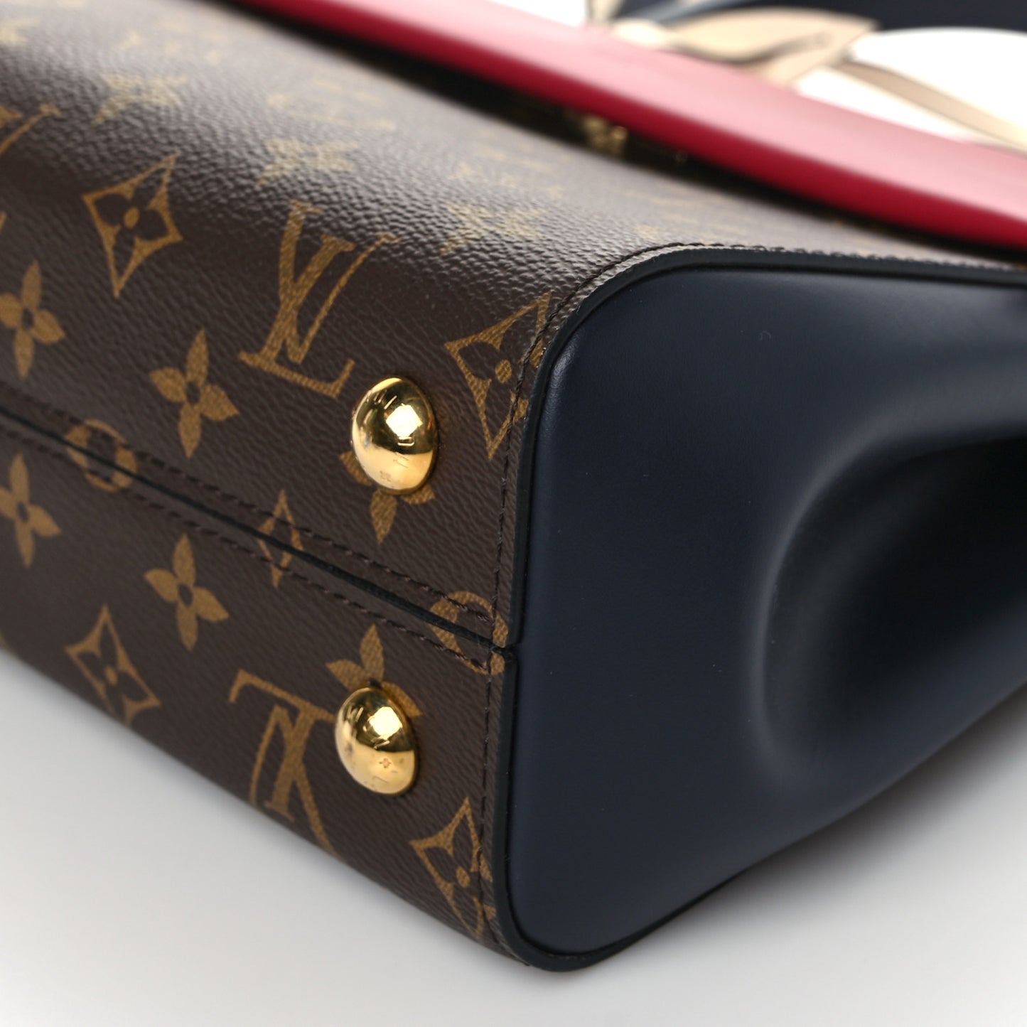 Monogram Calfskin Cluny BB Red