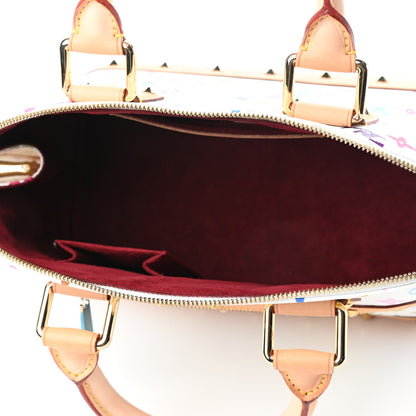 Louis Vuitton Monogram Multicolor Alma White 4 of 5