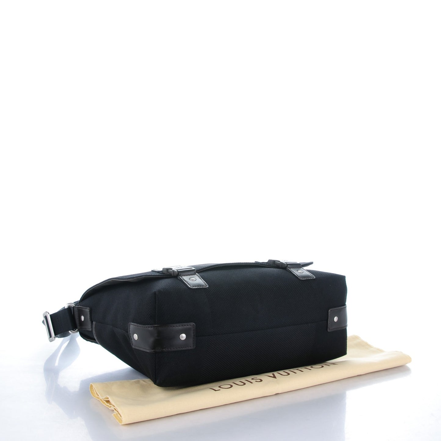 Damier Geant Loup Messenger Bag Black