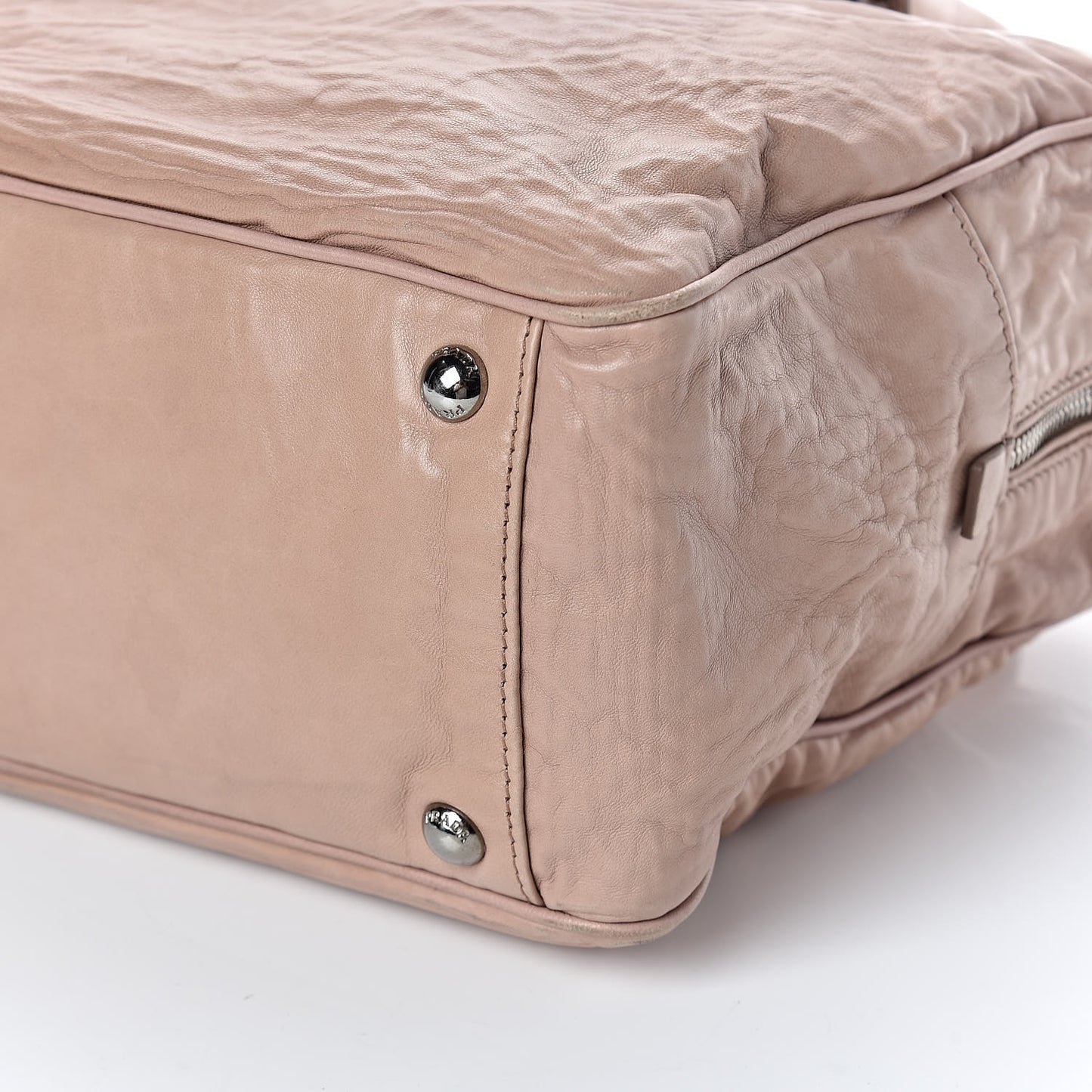 Soft Calfskin Bauletto Rosa