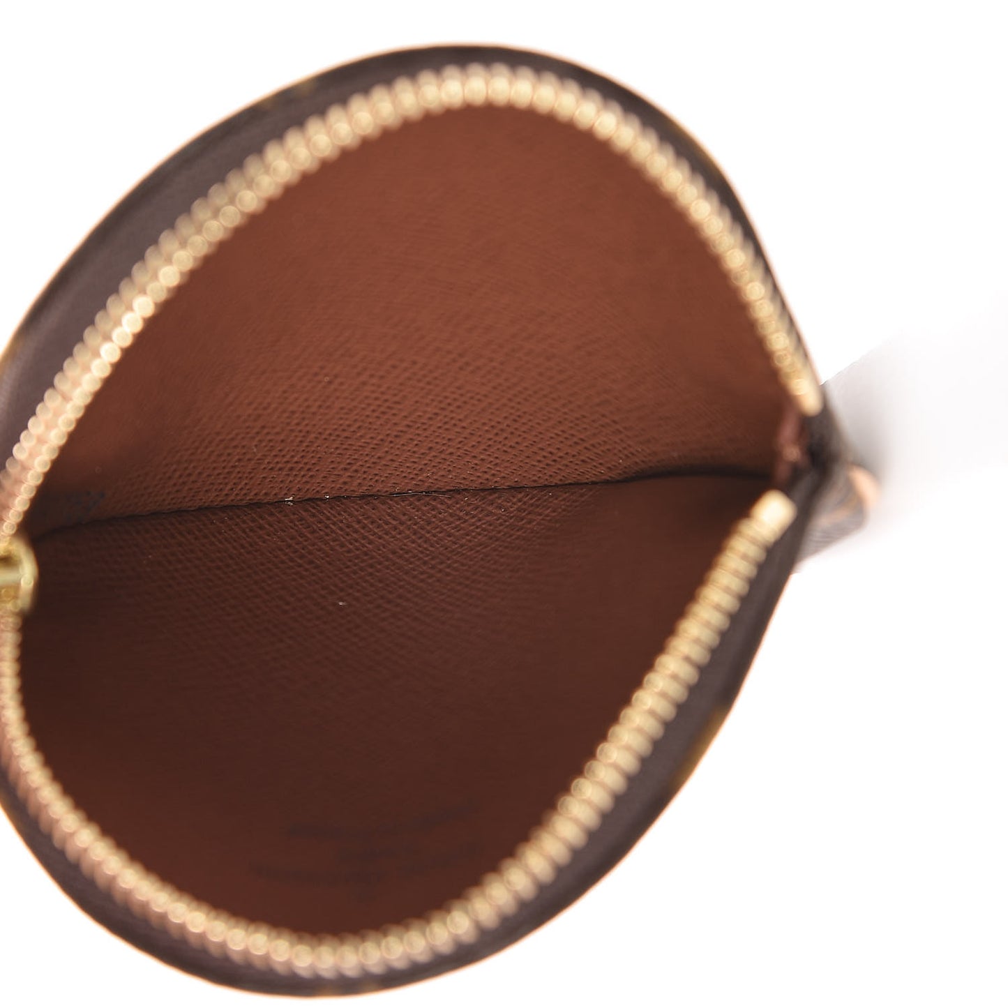 Monogram Round Coin Purse