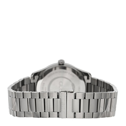 Gucci Stainless Steel 38mm G-Timeless Charm Quartz Watch Black 3 of 5