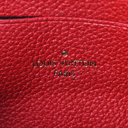 Louis Vuitton Empreinte Double Zip Pochette Marine Rouge 8 of 8