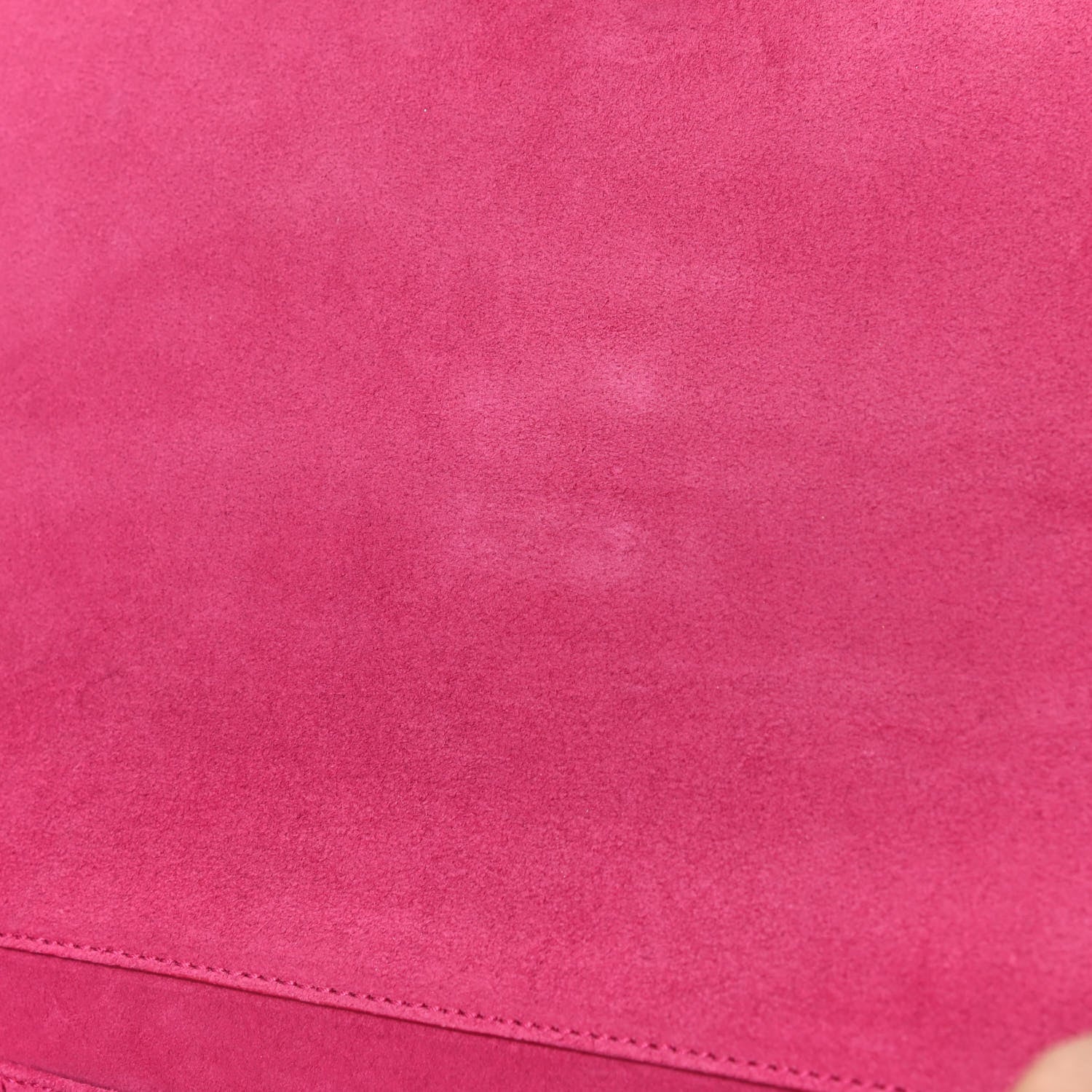 Saint Laurent Calfskin Classic Y Ligne Clutch Fuchsia 16 of 20