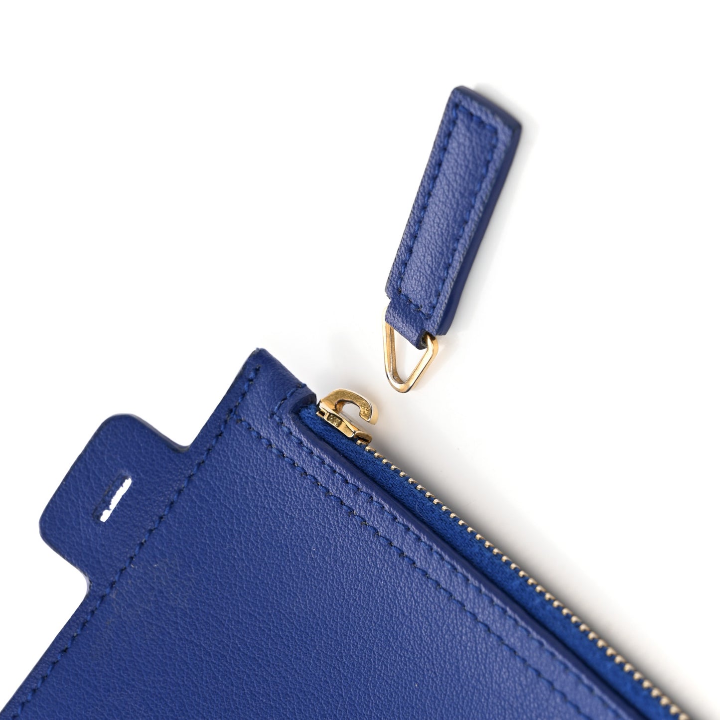 Calfskin Large Shopping Tote Ultramarine