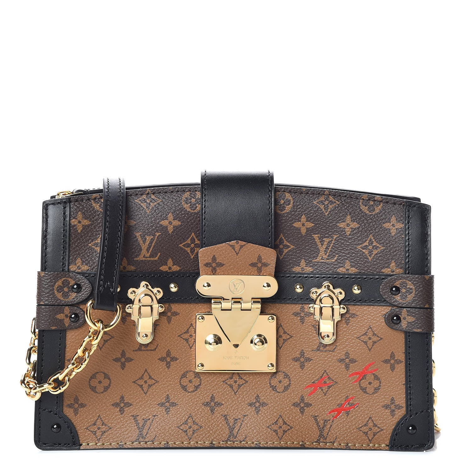 Louis Vuitton Reverse Monogram Trunk Clutch 1 of 10