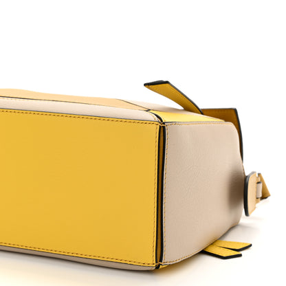 Loewe Grained Calfskin Small Puzzle Bag Ocre Yellow 9 of 9