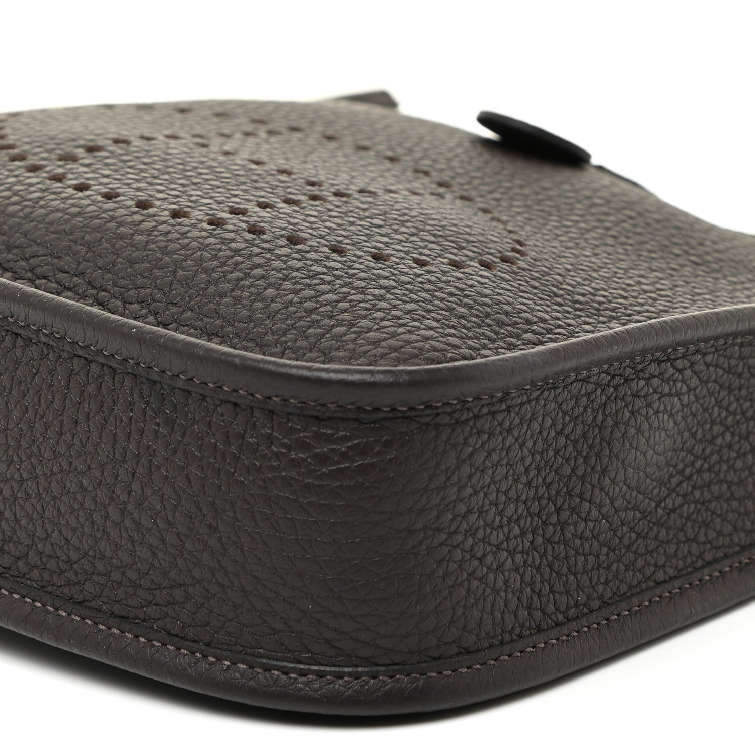 Hermes Taurillon Clemence Amazone Evelyne TPM Ebene Havane 9 of 10