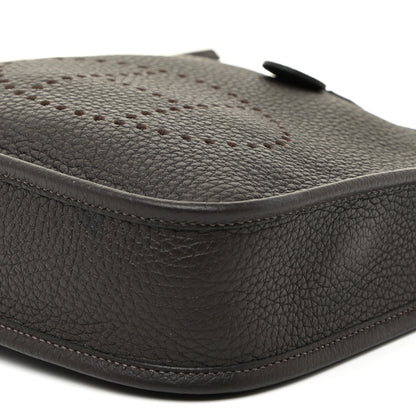 Hermes Taurillon Clemence Amazone Evelyne TPM Ebene Havane 9 of 10